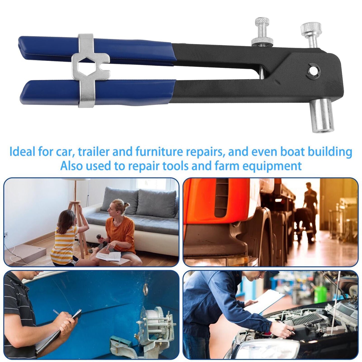 86PCS Threaded Nut Riveter Gun