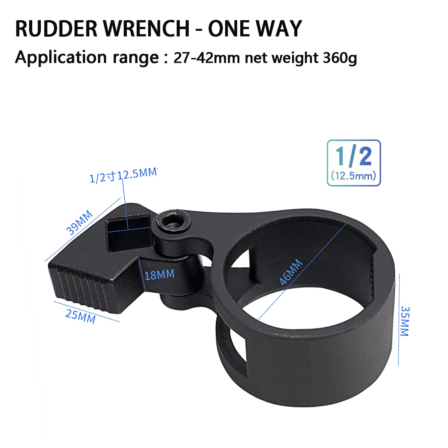 Inner Tie Rod Wrench 27-42mm