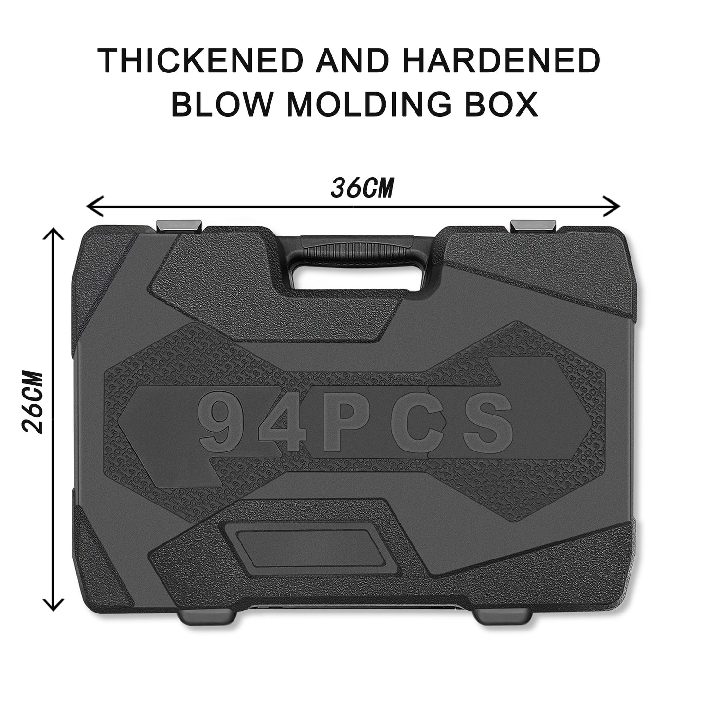 94pcs Ratchet Wrench Socket Set