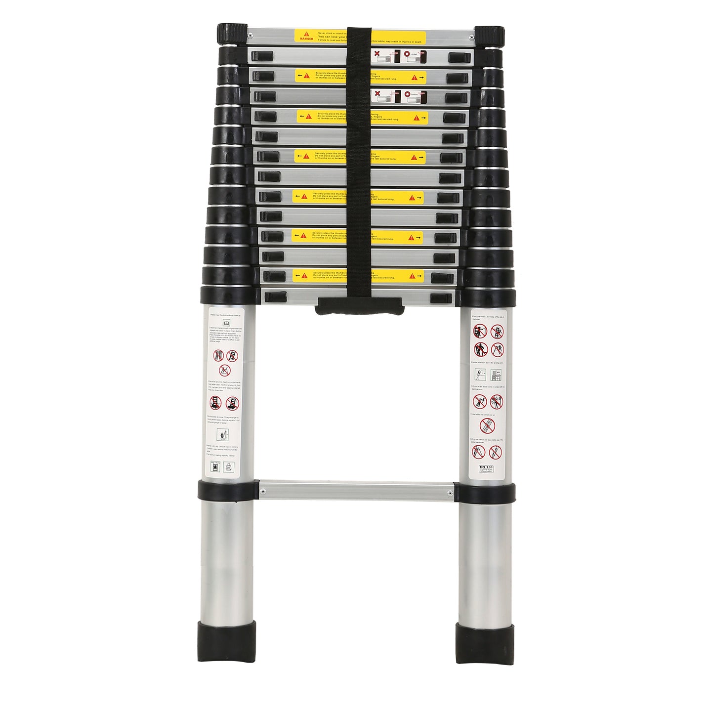 5.2M Single Telescopic Ladders(Silver)
