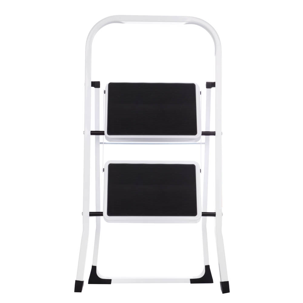 2 Step Steel Ladder(White)