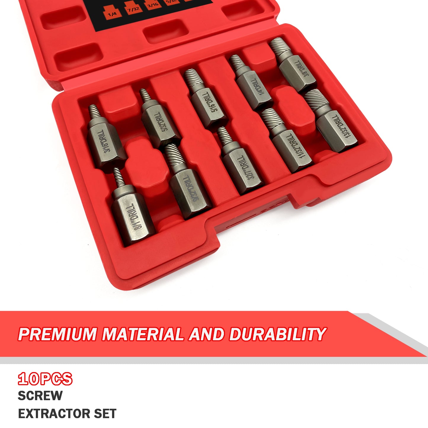 Spline Screw Extractor Set