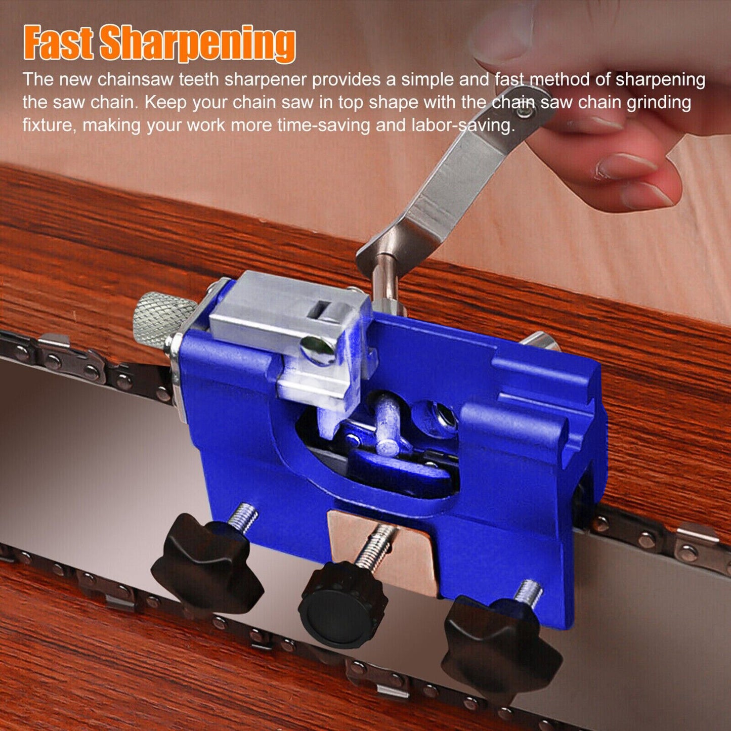 Chainsaw Chain Sharpener