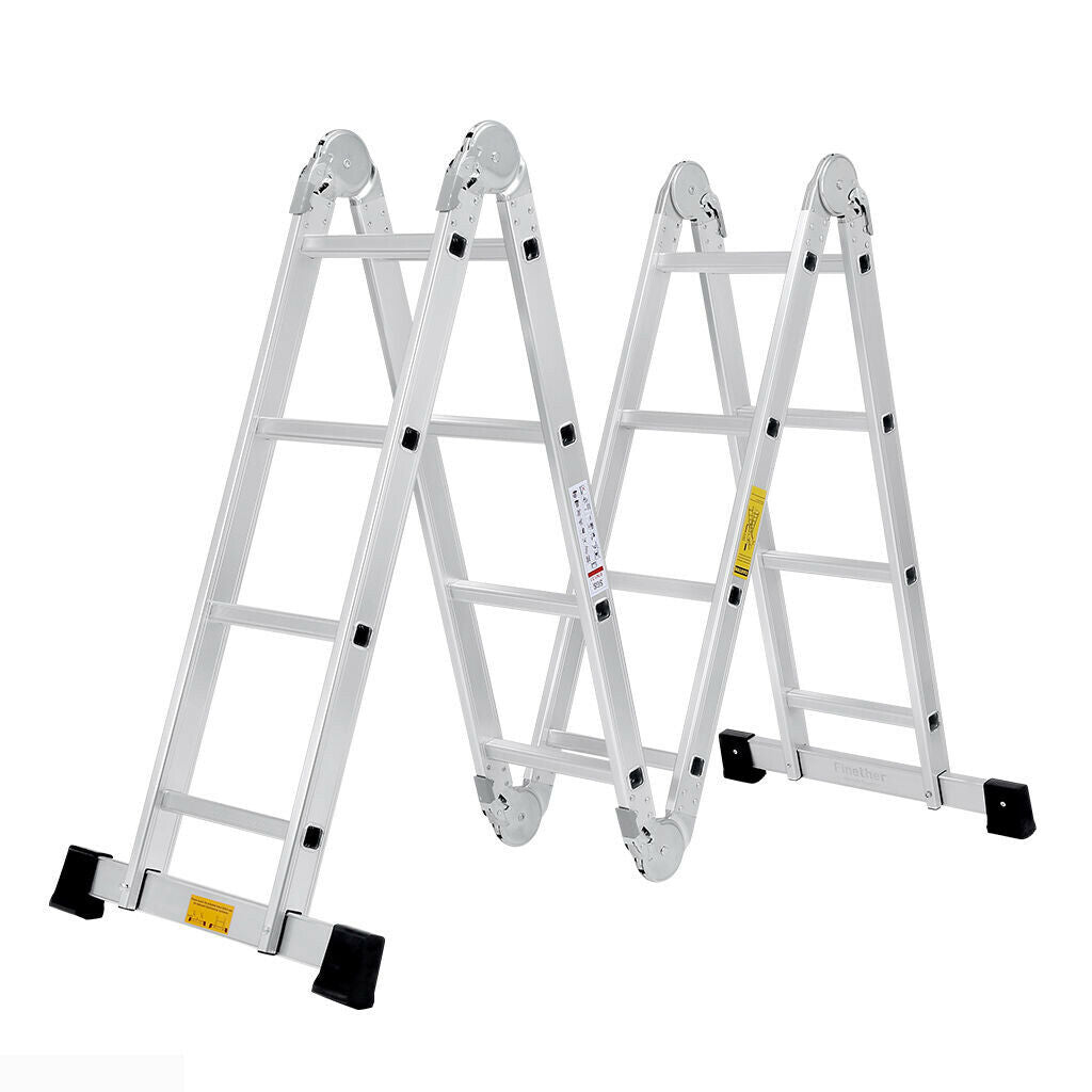 4.7M Multi-Purpose Combination Ladder + Step Platform(Silver)