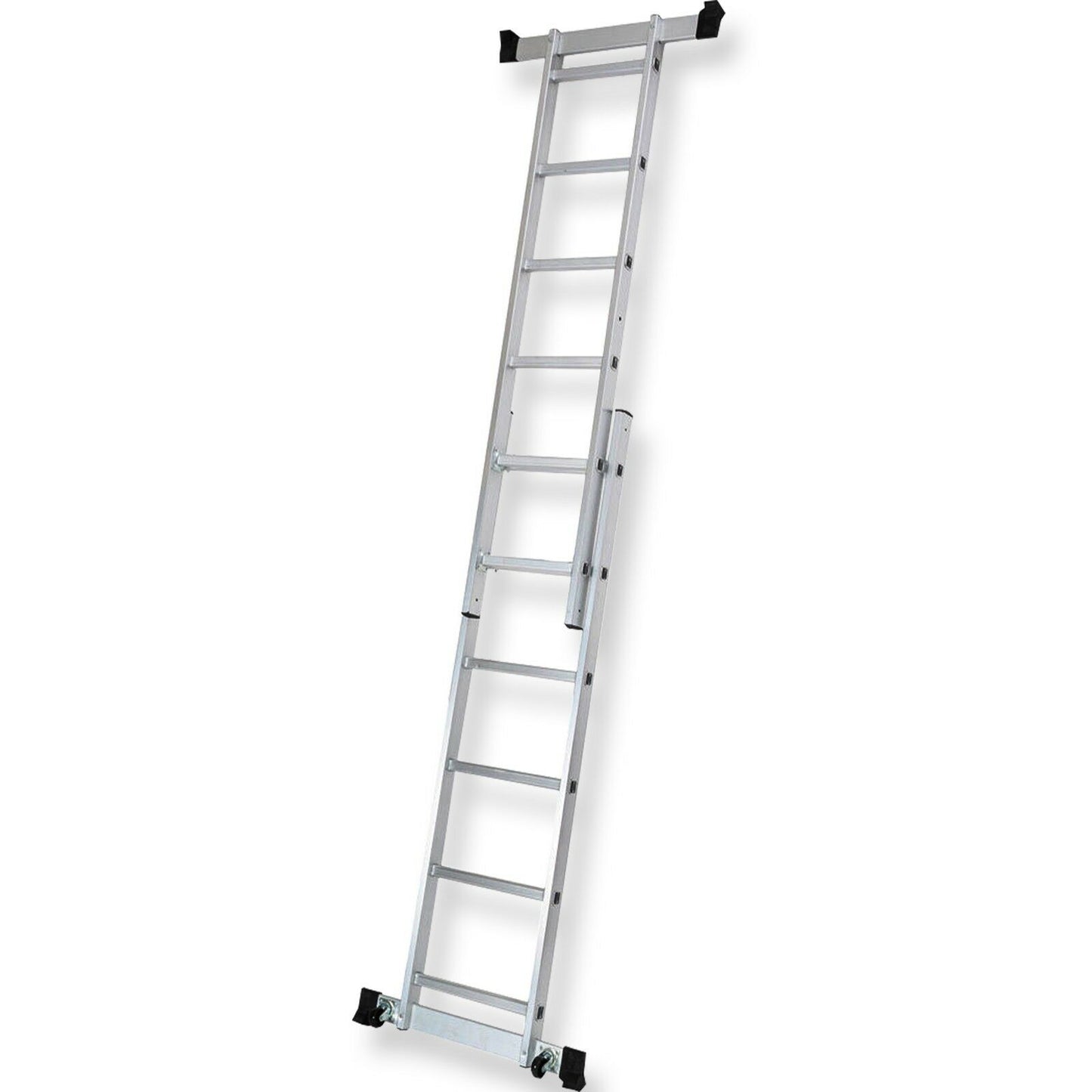 3 In 1-Scaffolding Step Ladder (Silver)