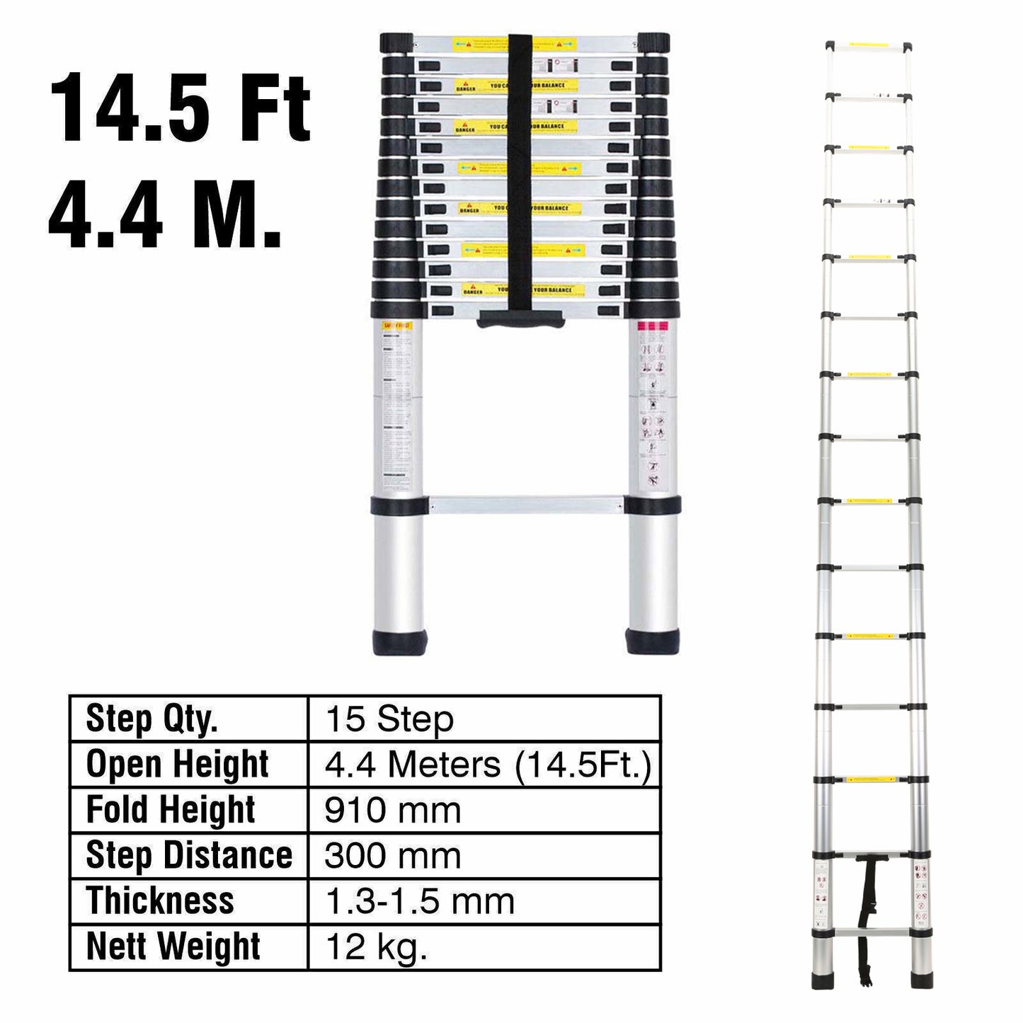 4.4M Telescopic Ladders