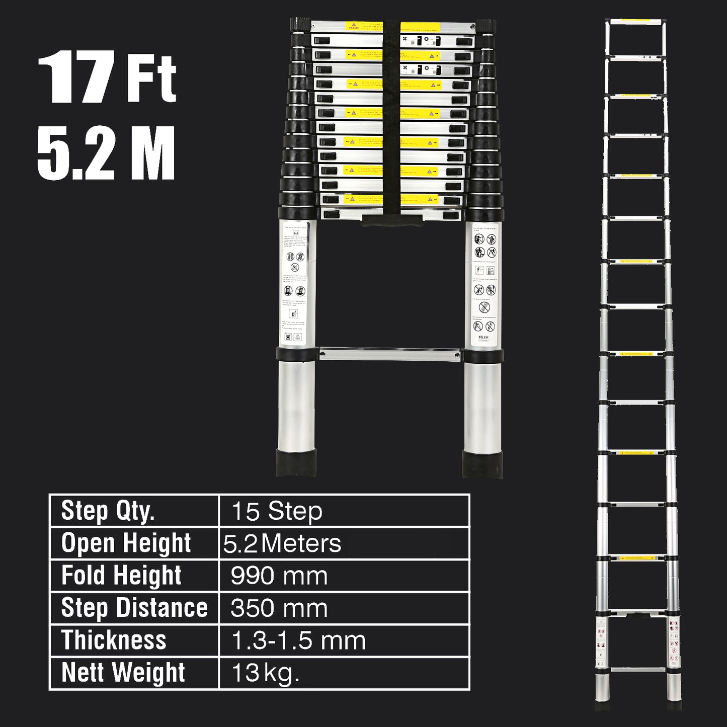 5.2M Telescopic Ladders