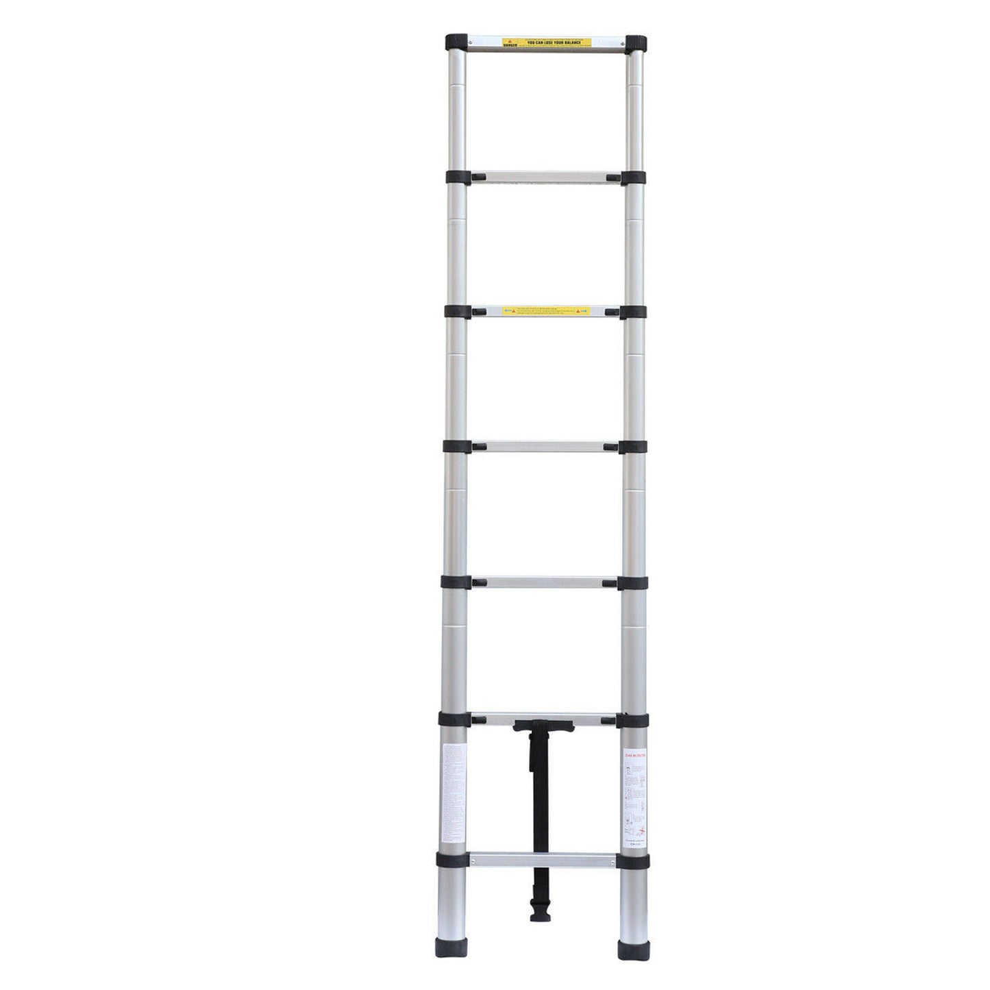 2M Single Telescopic Ladders(Silver)