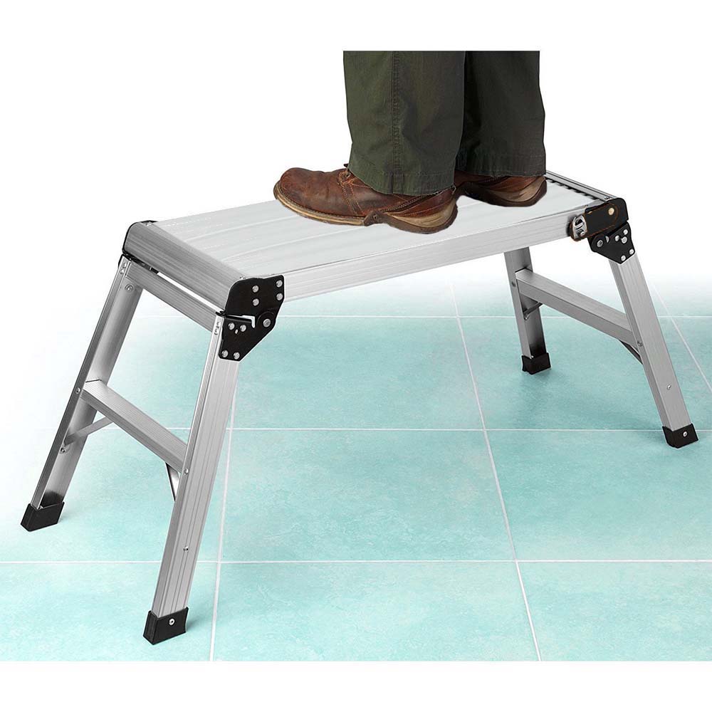 Working Platform Ladder (Silver)