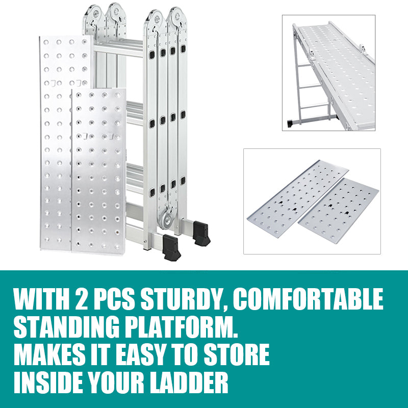 3.5 M Multi-Purpose Combination Ladder + Step Platform