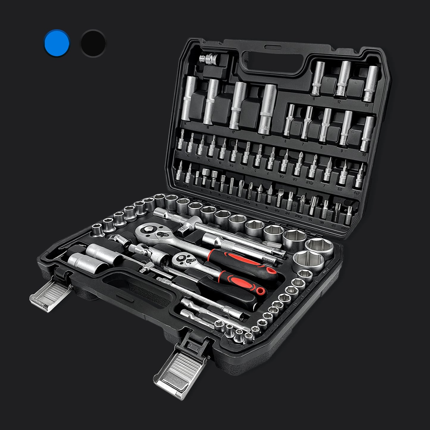 94pcs Ratchet Wrench Socket Set