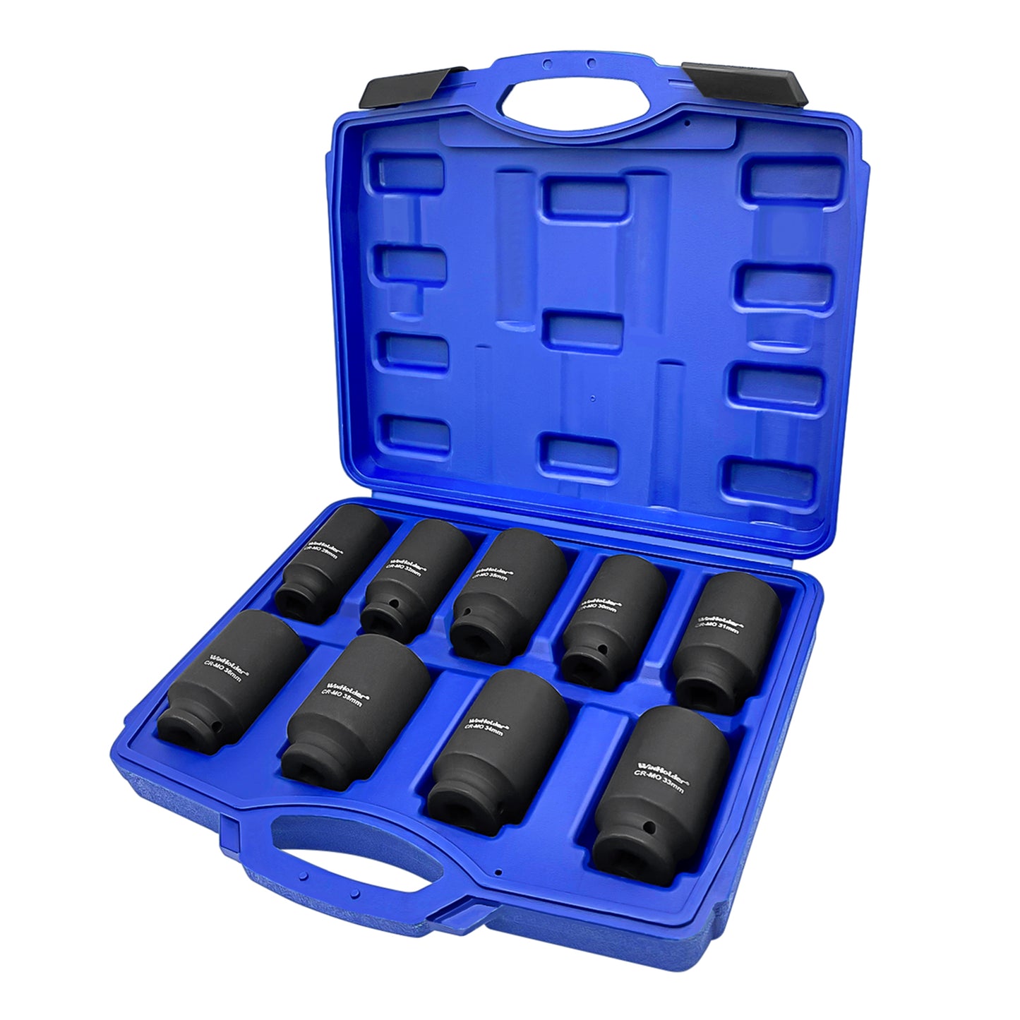 6 Point Axle Hub Nut DEEP IMPACT Socket Set 1/2"Dr Thin Wall Drive Shaft Socket