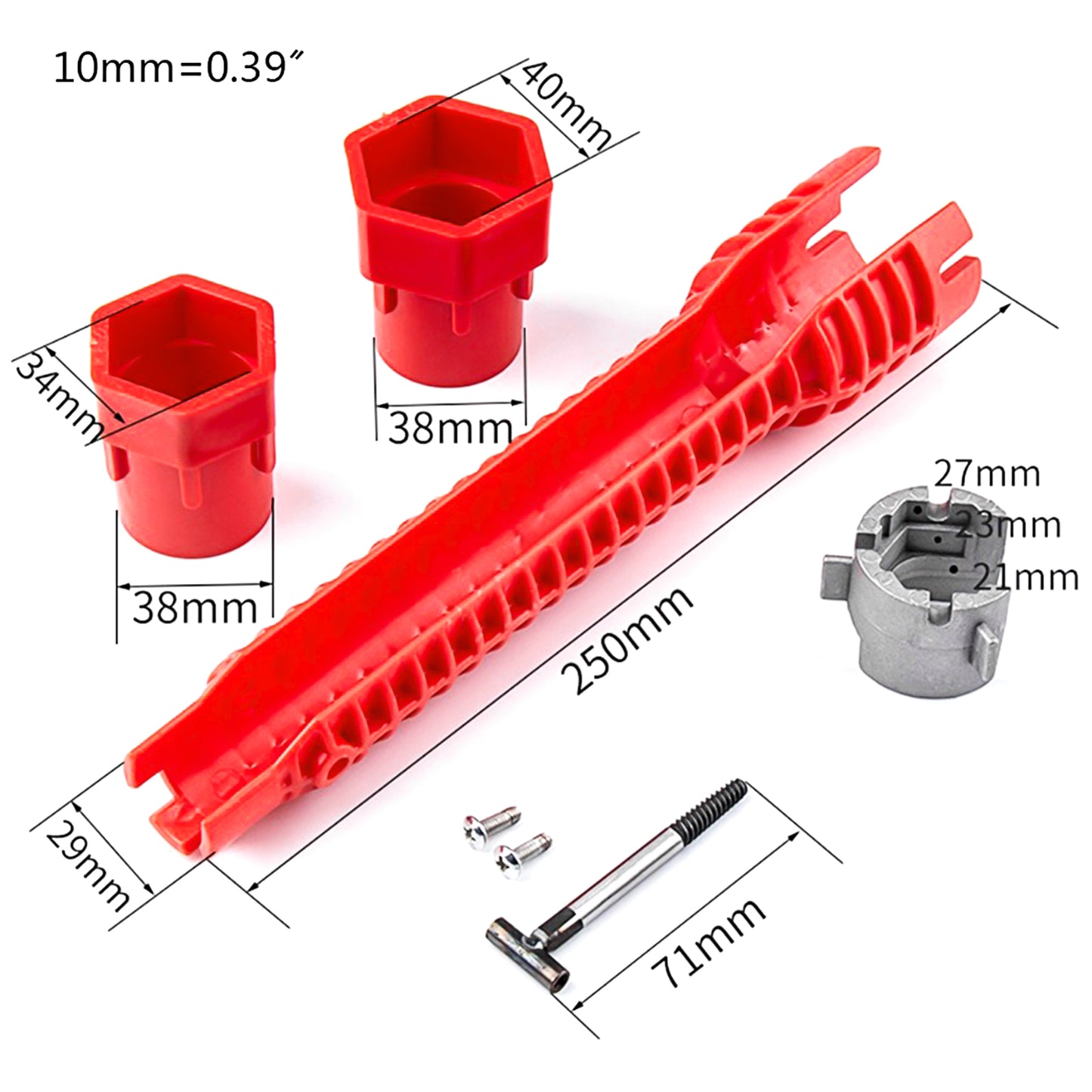 8 in 1 sink wrench