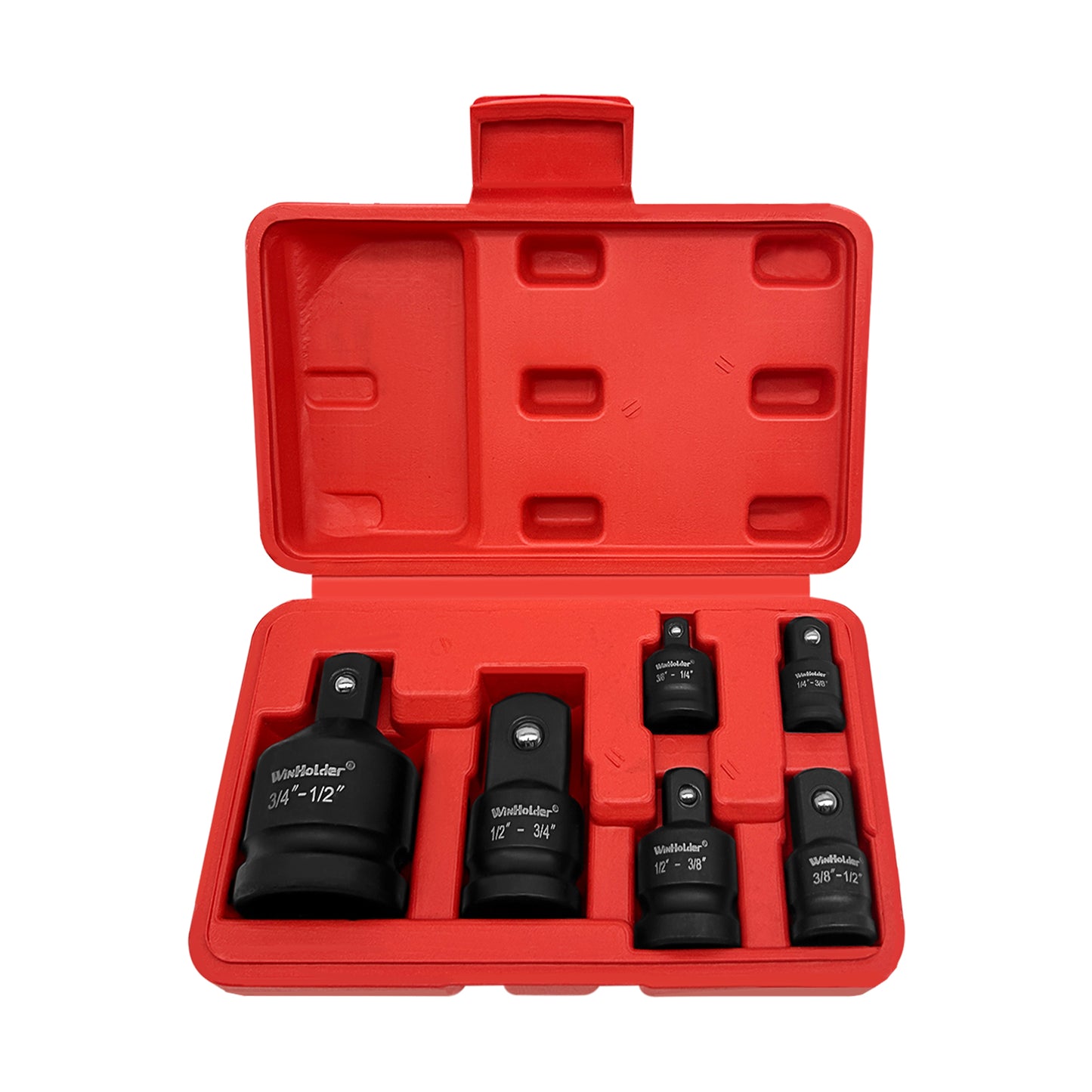6Pc Impact Socket Adapter Set
