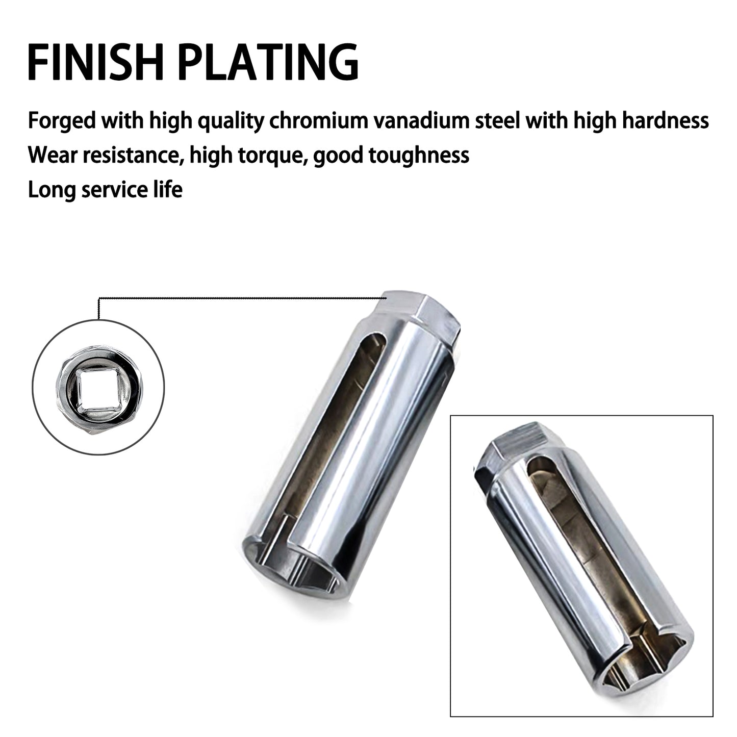 1/2" Drive Lambda Oxygen Sensor Removal Socket