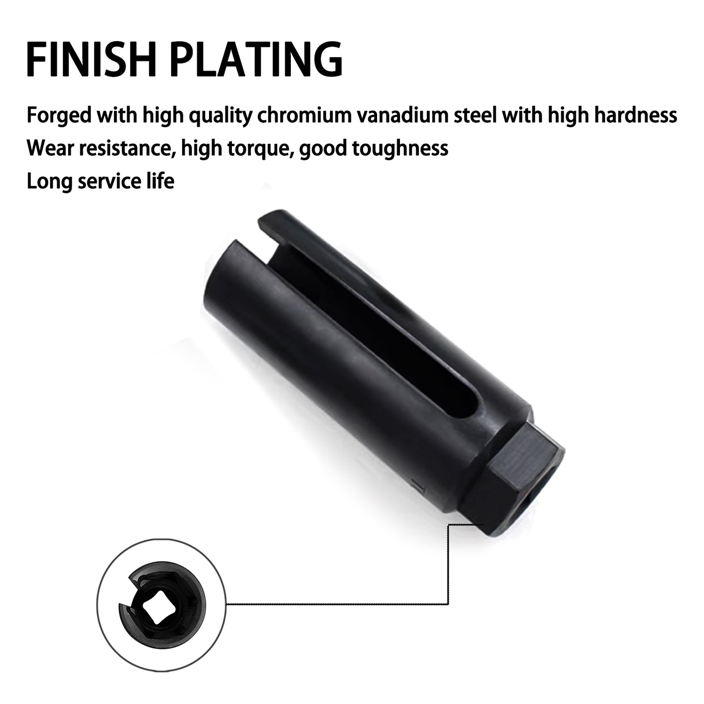 1/2" Drive Lambda Oxygen Sensor Removal Socket