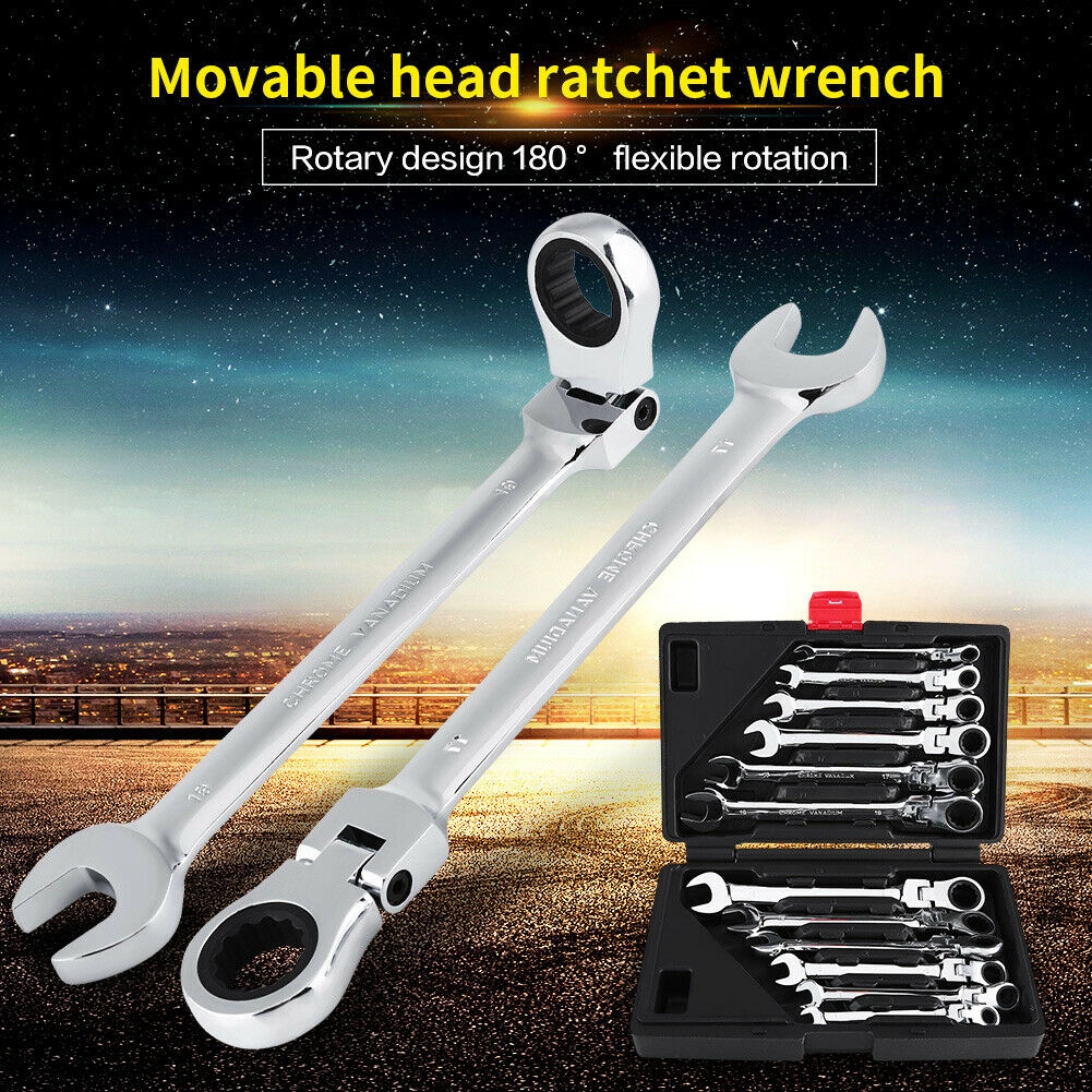 Flexible Spanner Ratchet Wrench