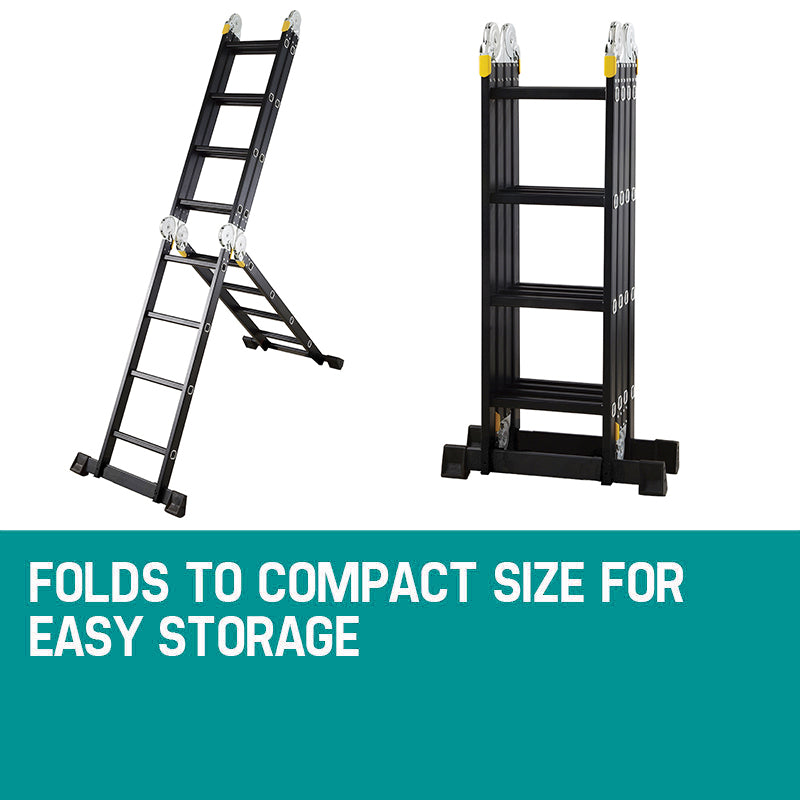 4.7M Multi-Purpose Combination Ladder(Black)