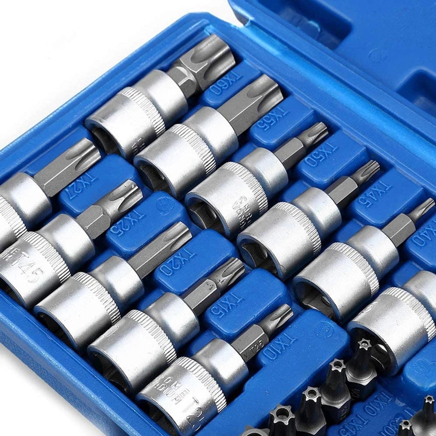 34Pcs Torx Star Sockets & Bit Set