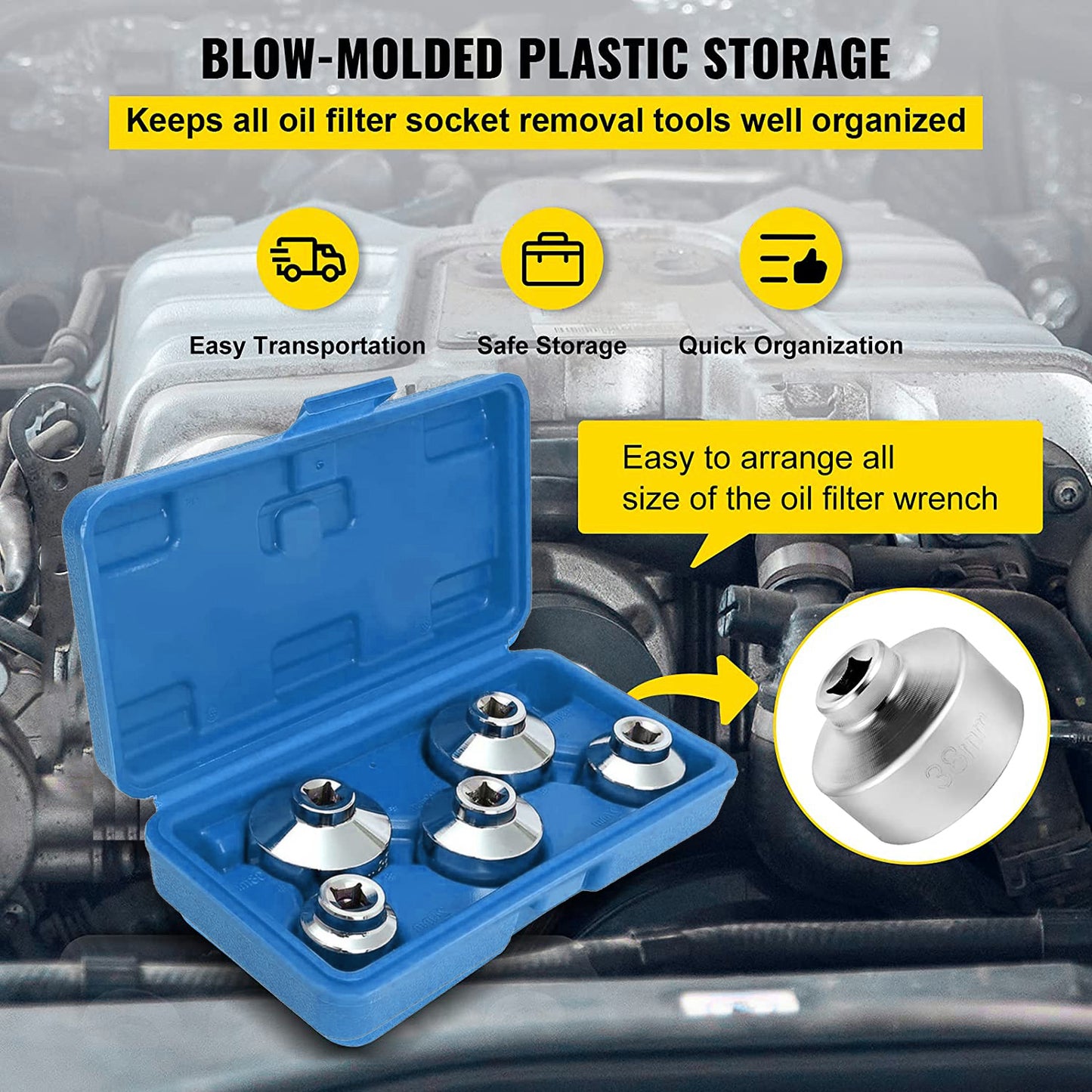 Oil Filter Socket Set