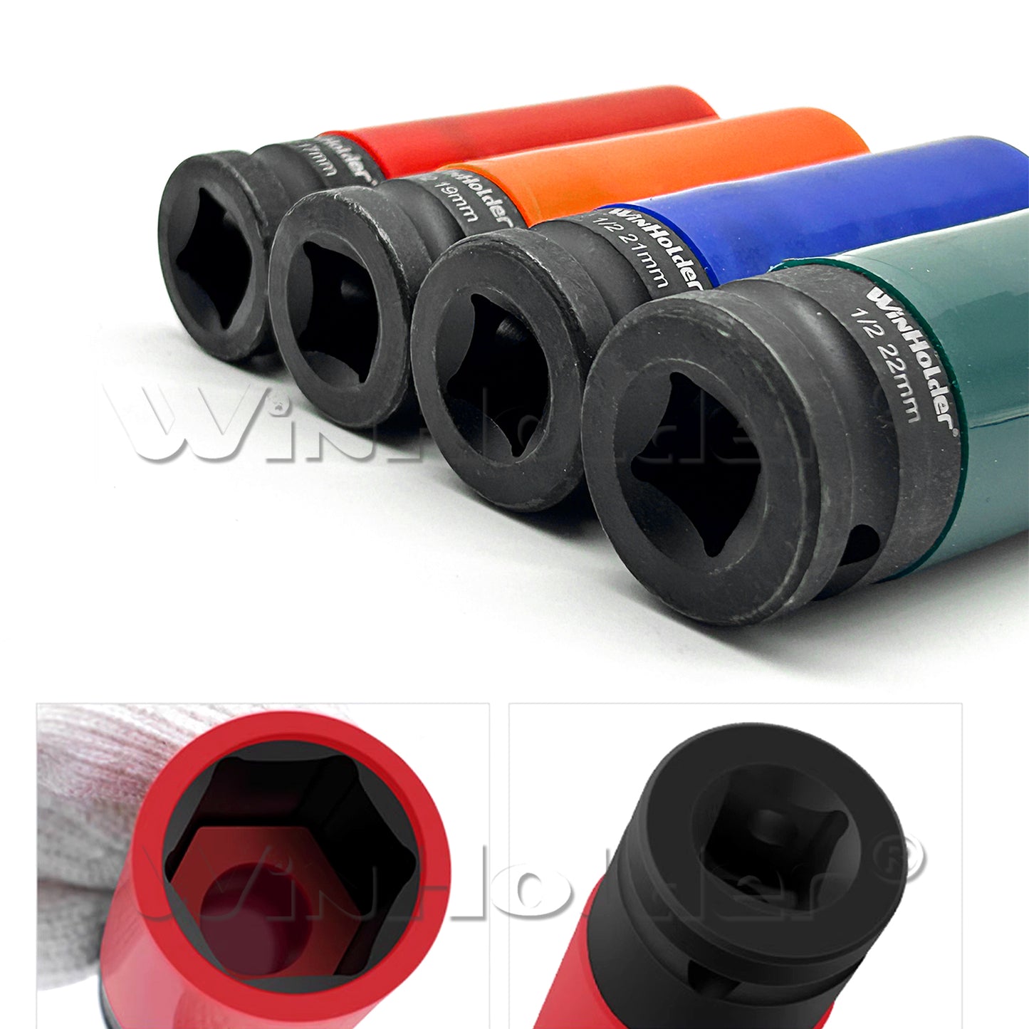 1/2" drive impact socket set