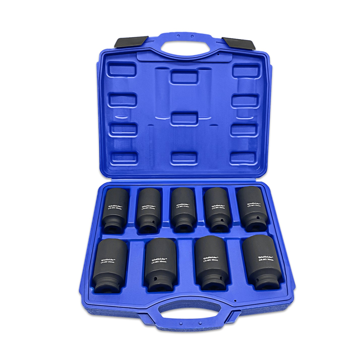 6 Point Axle Hub Nut DEEP IMPACT Socket Set 1/2"Dr Thin Wall Drive Shaft Socket