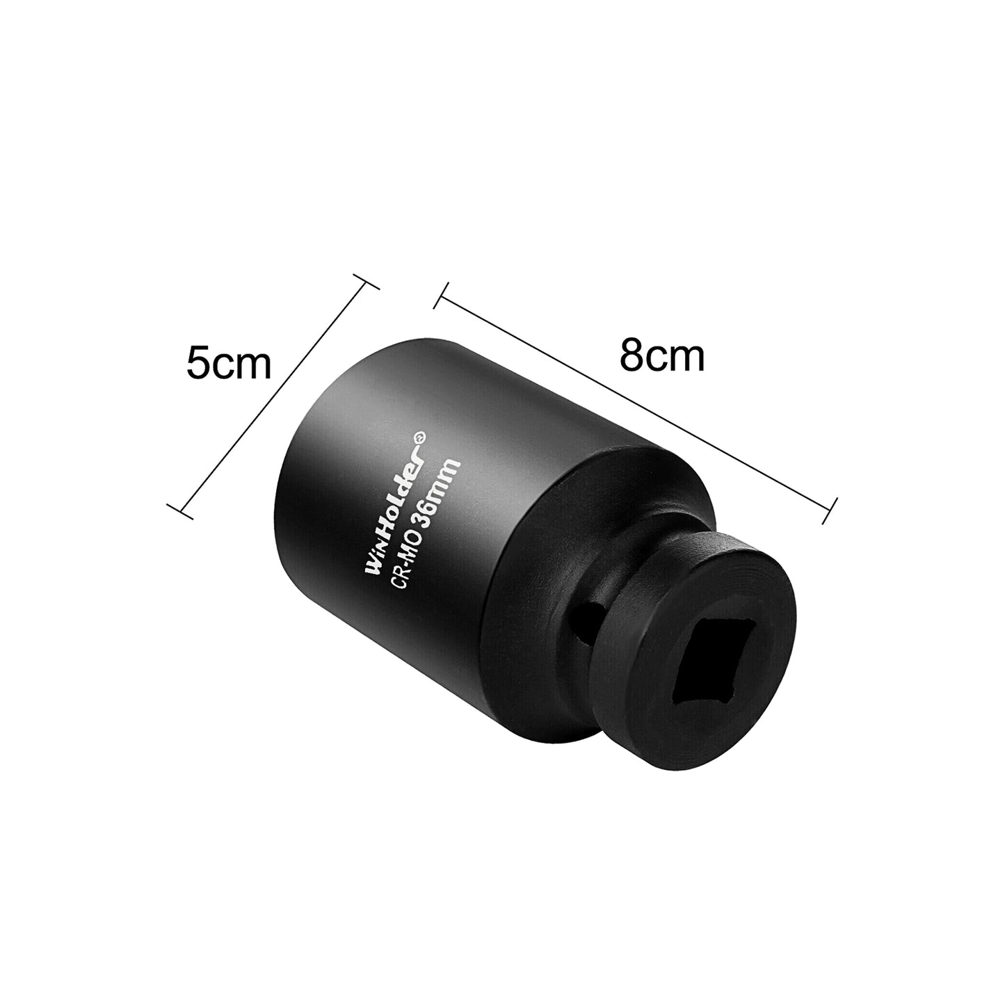 36mm 1/2" Drive 6 point Hub Nuts Deep Impact Socket