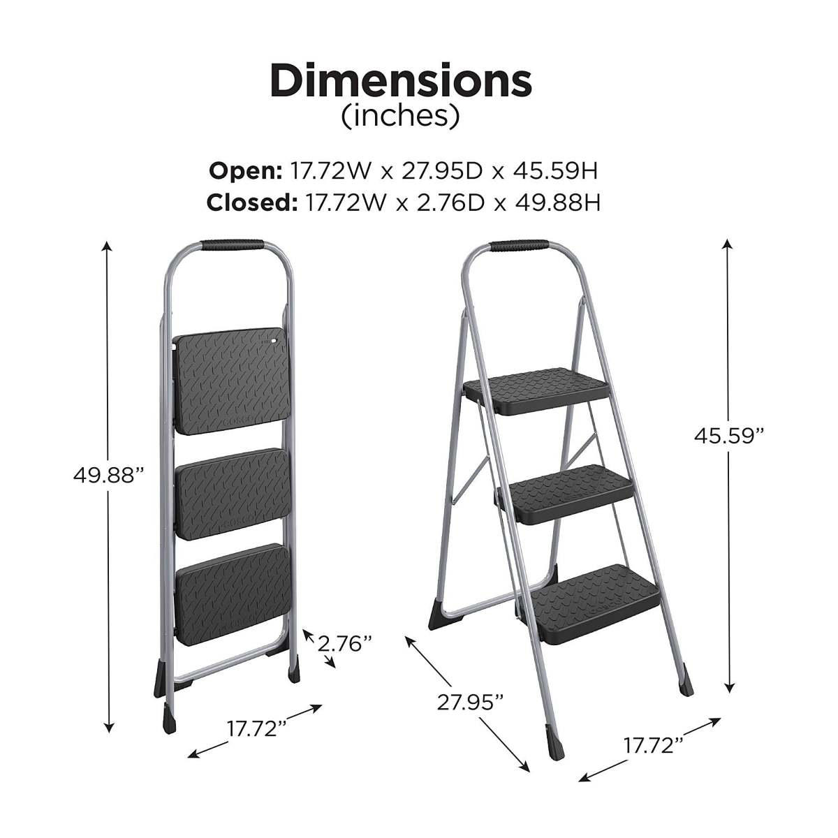 3 Step Folding Ladder