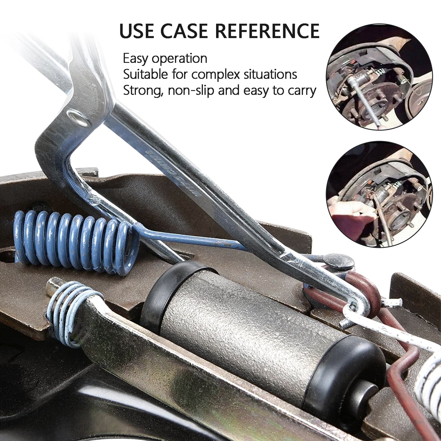 Car Installer Removal Tool Drum Return Brake Shoe Spring Pliers Workshop Tools