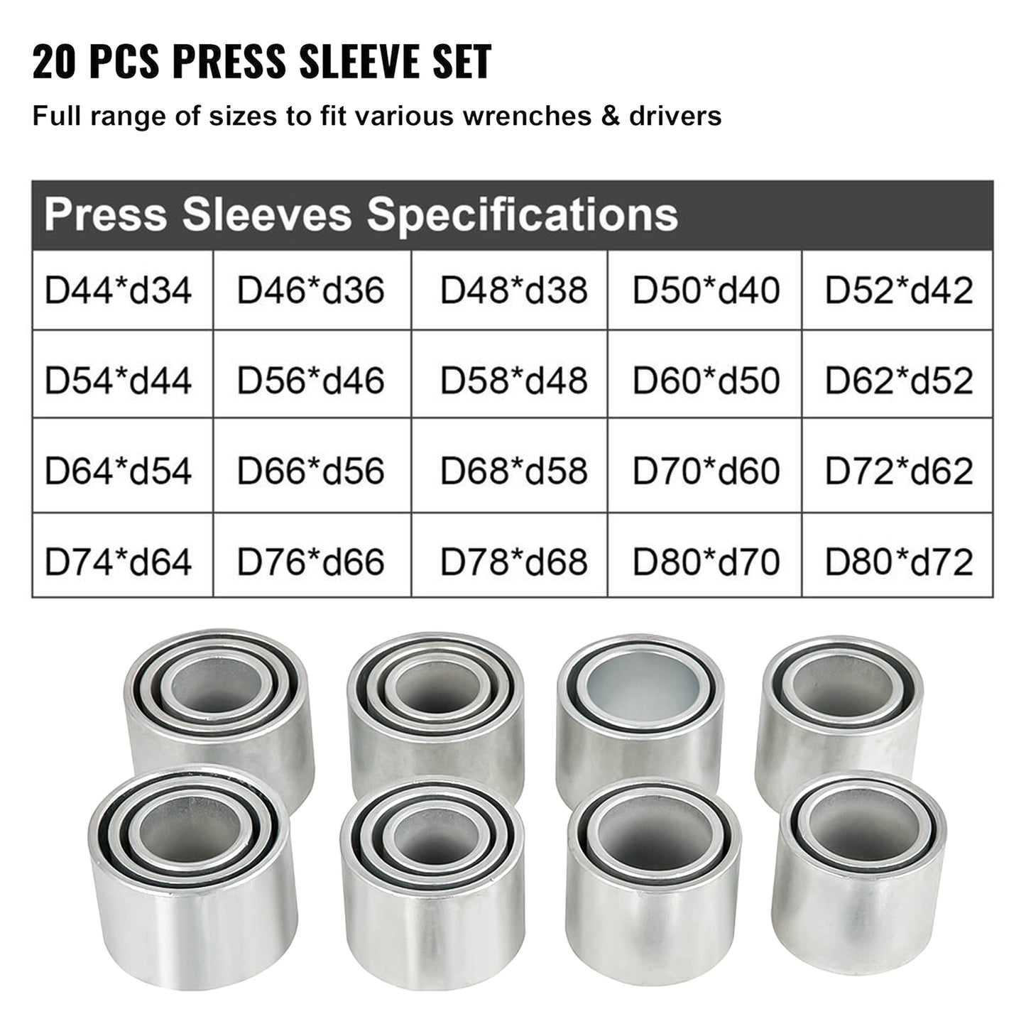 Pull Press Sleeve Kit