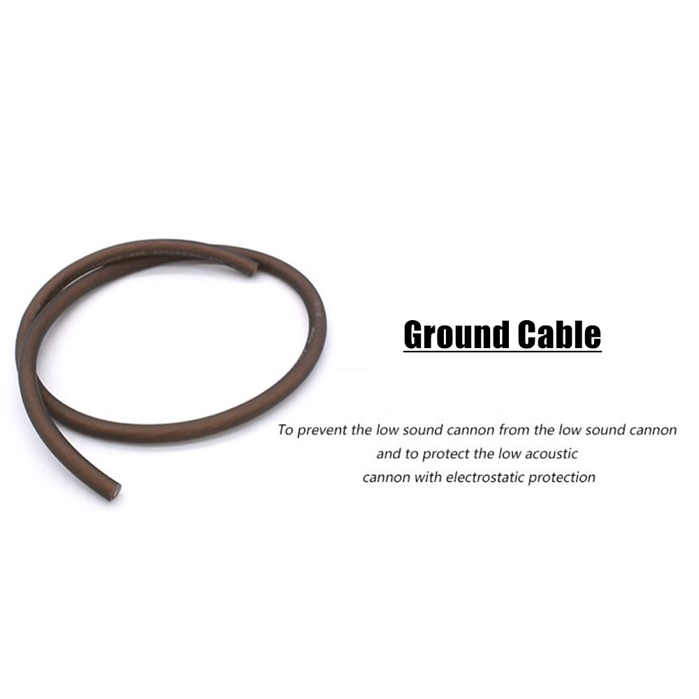 4 GAUGE AMPLIFIER INSTALL KIT COMPLETE AMP WIRING CABLES