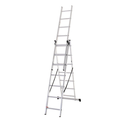 3 Section Extension Ladder (Silver）
