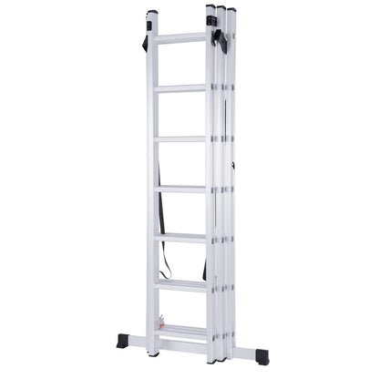 3 Section Extension Ladder (Silver）