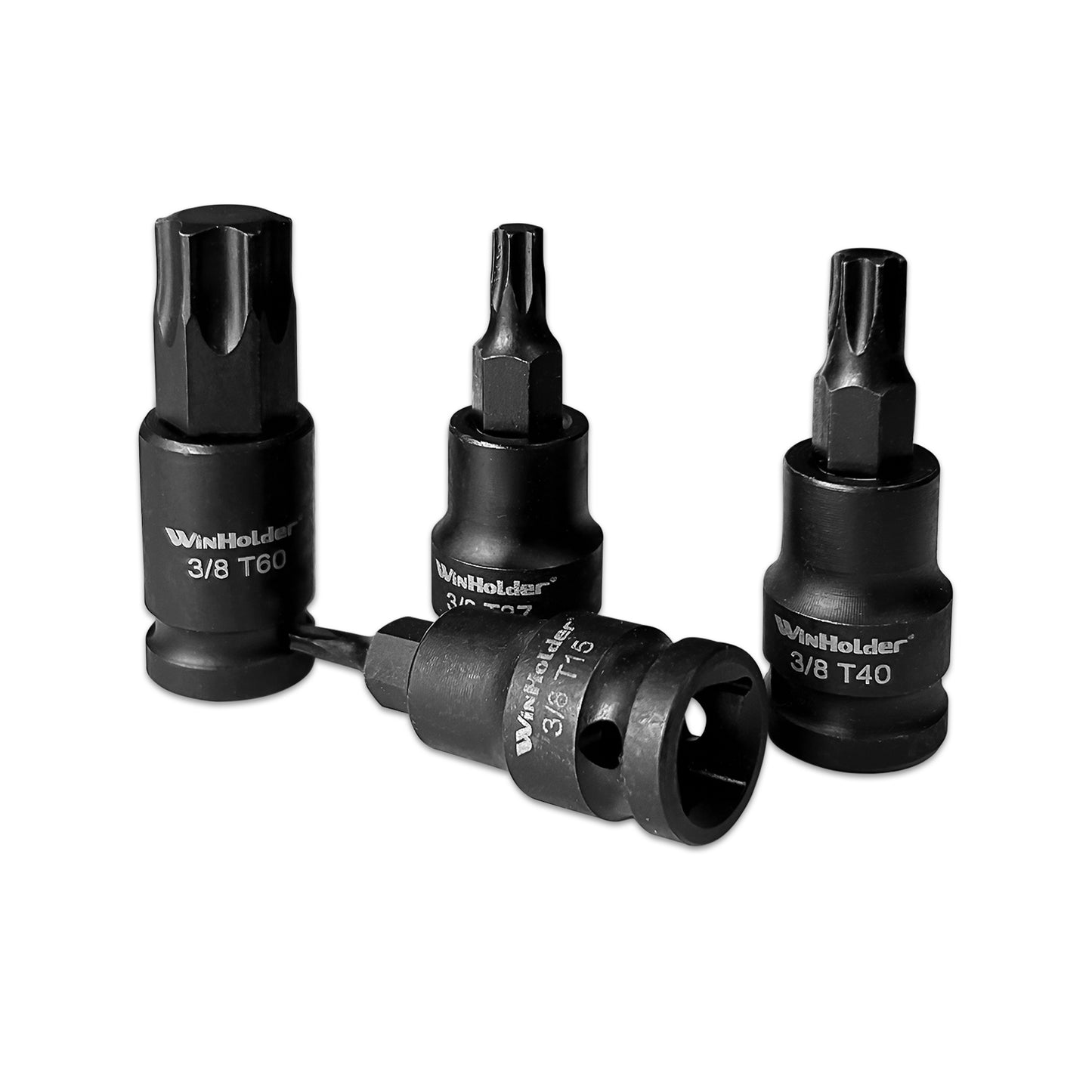11PC 3/8" DR Impact Tamper Star Torx Bit Sockets