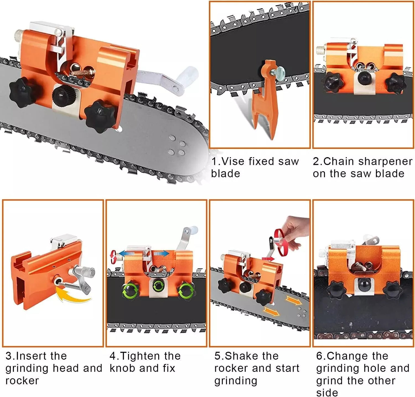 Chainsaw Chain Sharpener
