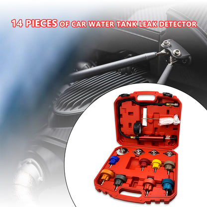 Car Cooling System Radiator Pressure Pump Tester Test Tool Set