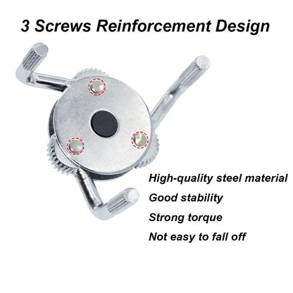 Oil Filter Wrench Set 2 Way 3 Leg Oil & Fuel Filter Wrench/Removal Tools