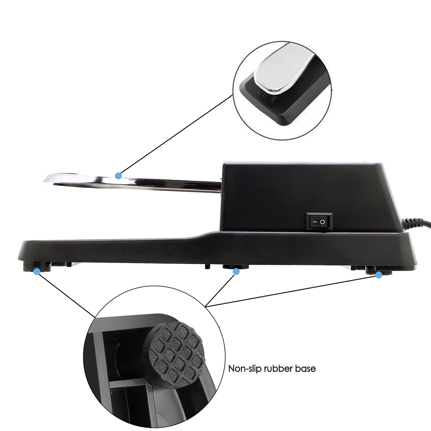 Universal Piano-style Sustain Foot Pedal