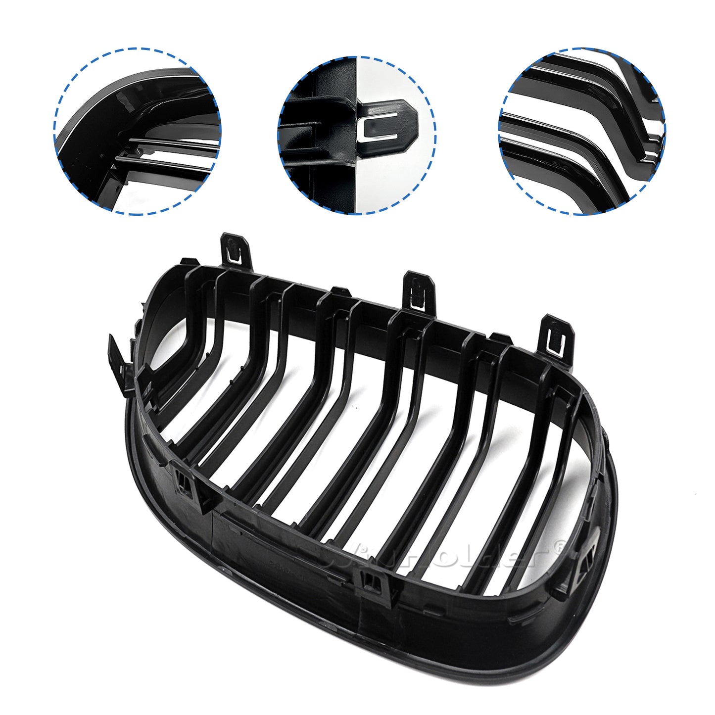 FOR BMW 5 SERIES E60 E61 FRONT KIDNEY GRILLE