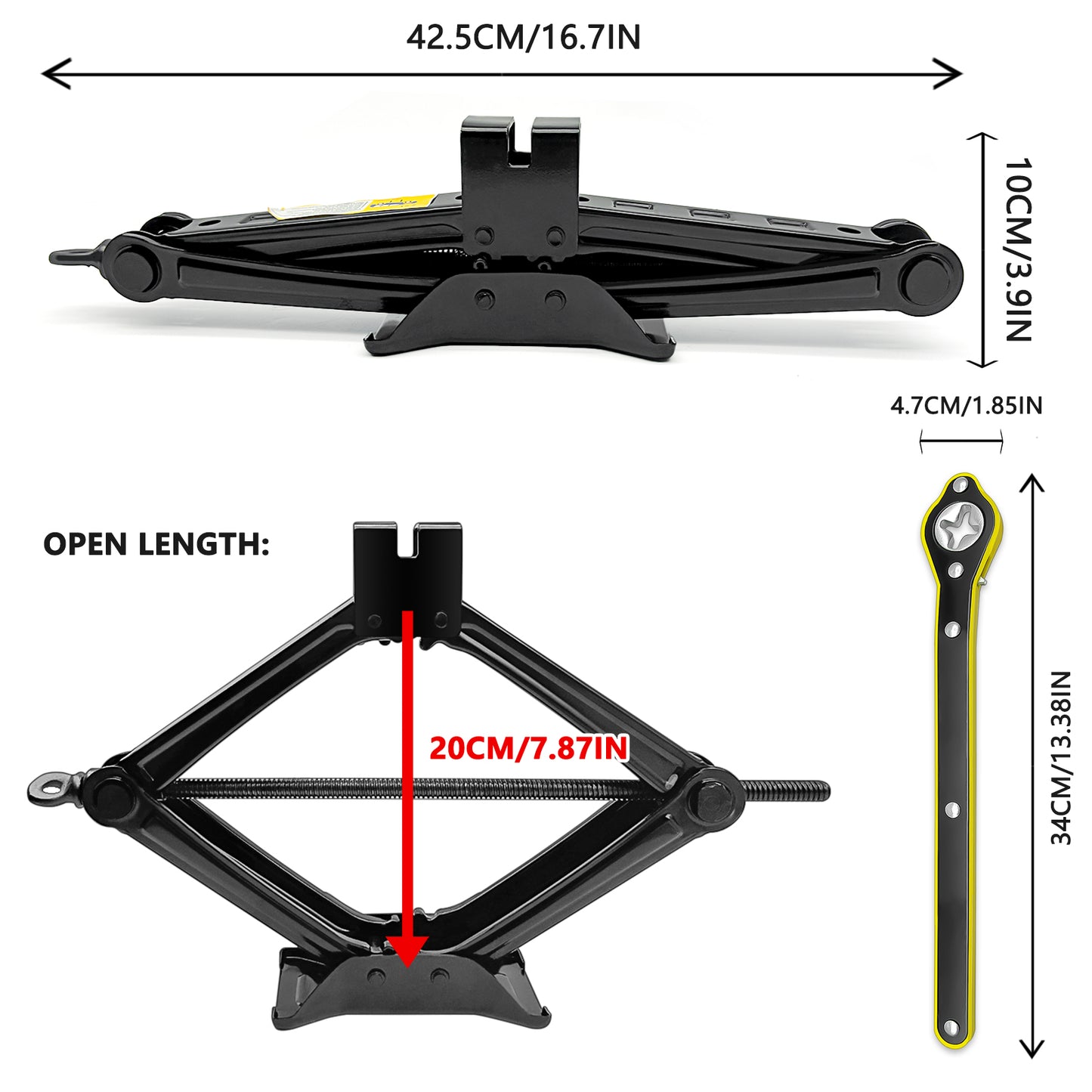 2.5 Ton Scissor Jack