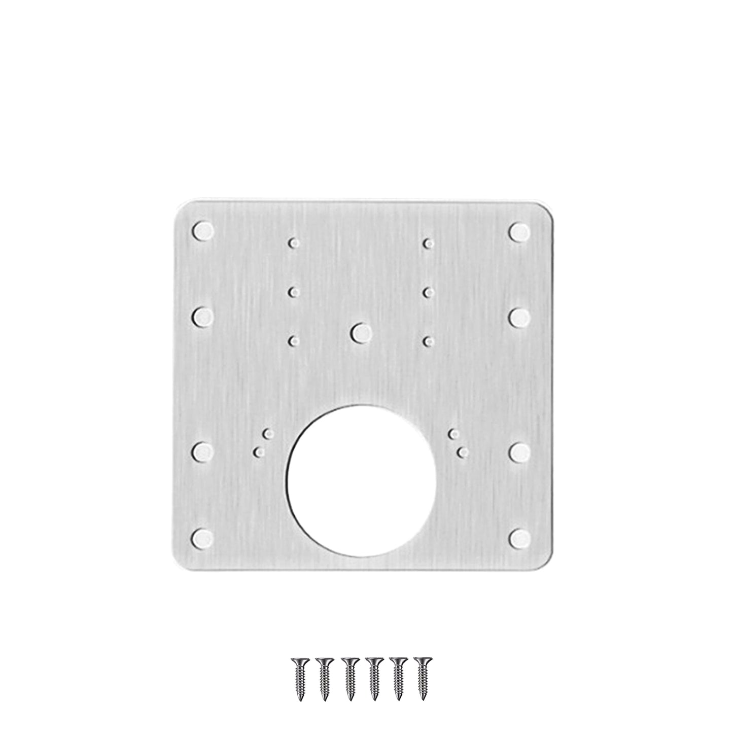 Kitchen Cupboard Door Hinge Repair Kit Plate and Fixing Screws Cabinet Hinges