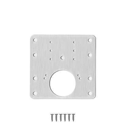 Kitchen Cupboard Door Hinge Repair Kit Plate and Fixing Screws Cabinet Hinges