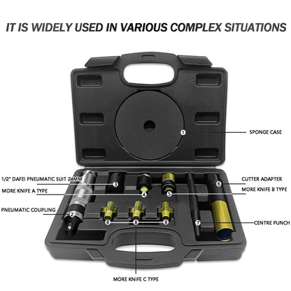 Locking Wheel Nut Removal Set universal Remover Tool Kit