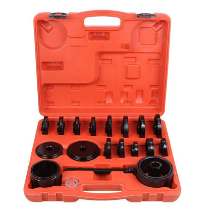 Front Wheel Drive Bearing Puller Press Adapter Removal Tool Kit Set 23PCS w/Case