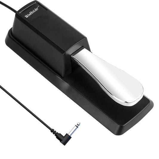 Universal Piano-style Sustain Foot Pedal