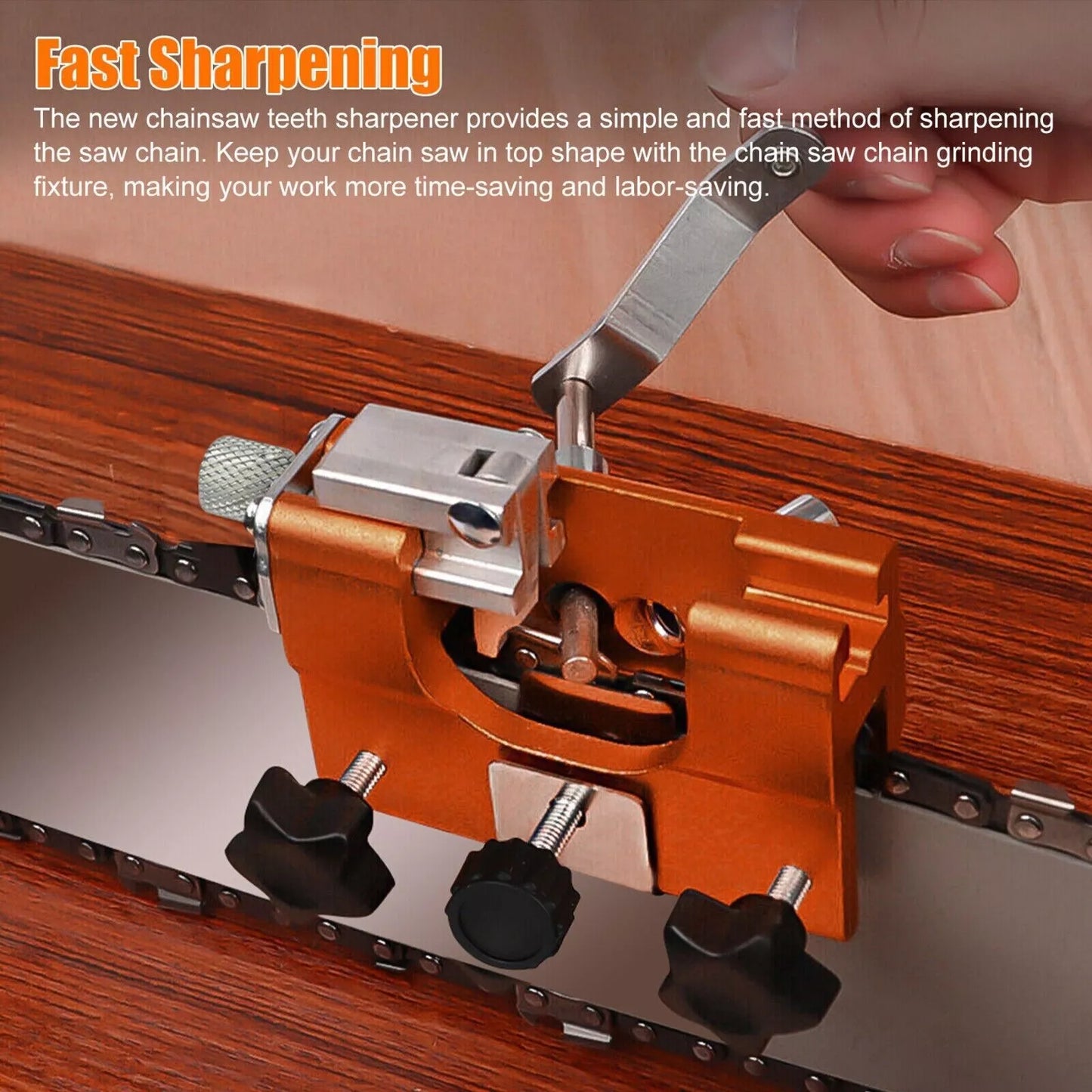 Chainsaw Chain Sharpener