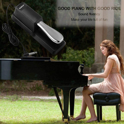Universal Piano-style Sustain Foot Pedal
