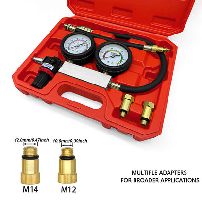 Petrol Engine Cylinder Leak Down Tester Compression Leakage Detector