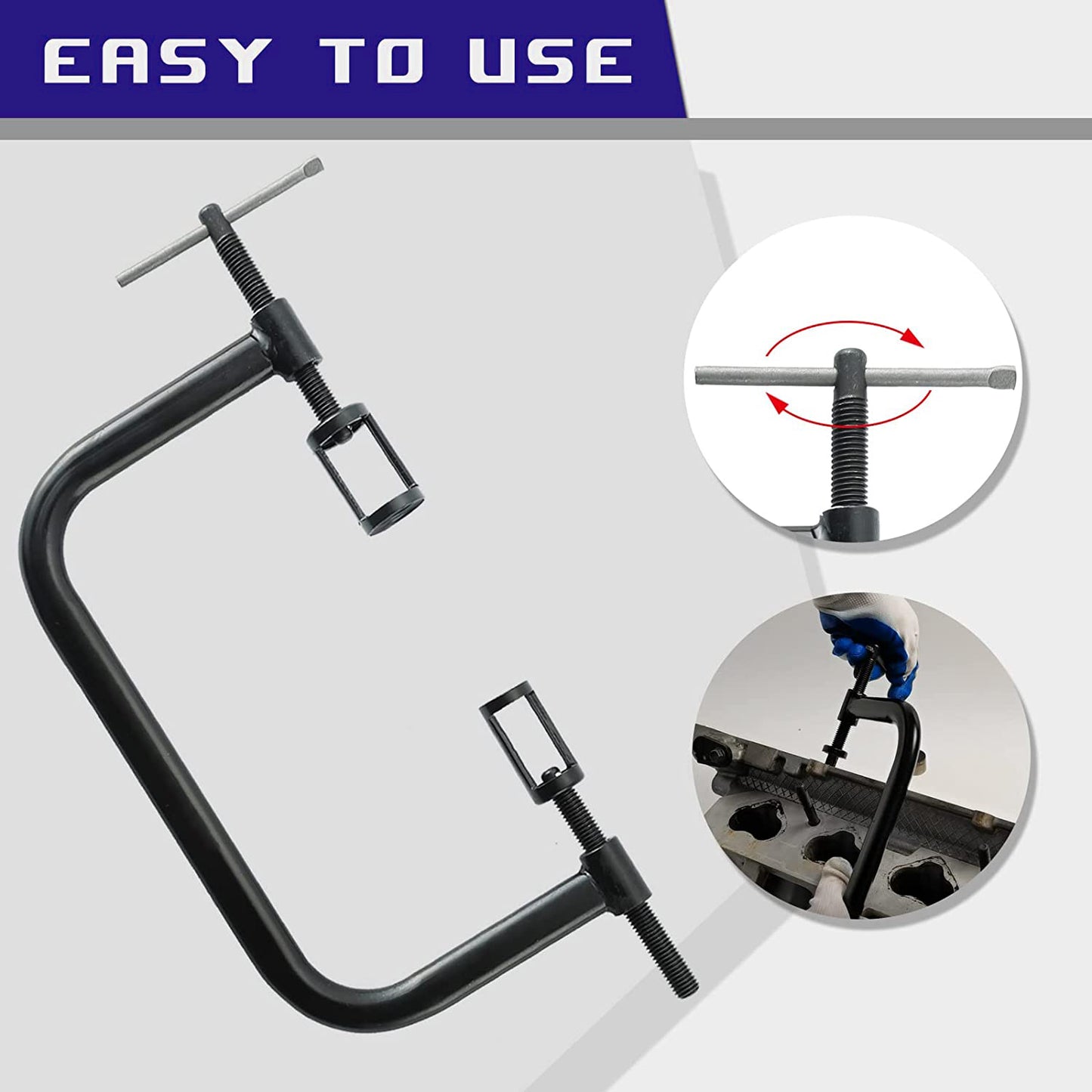 10pcs valve spring compressor kit