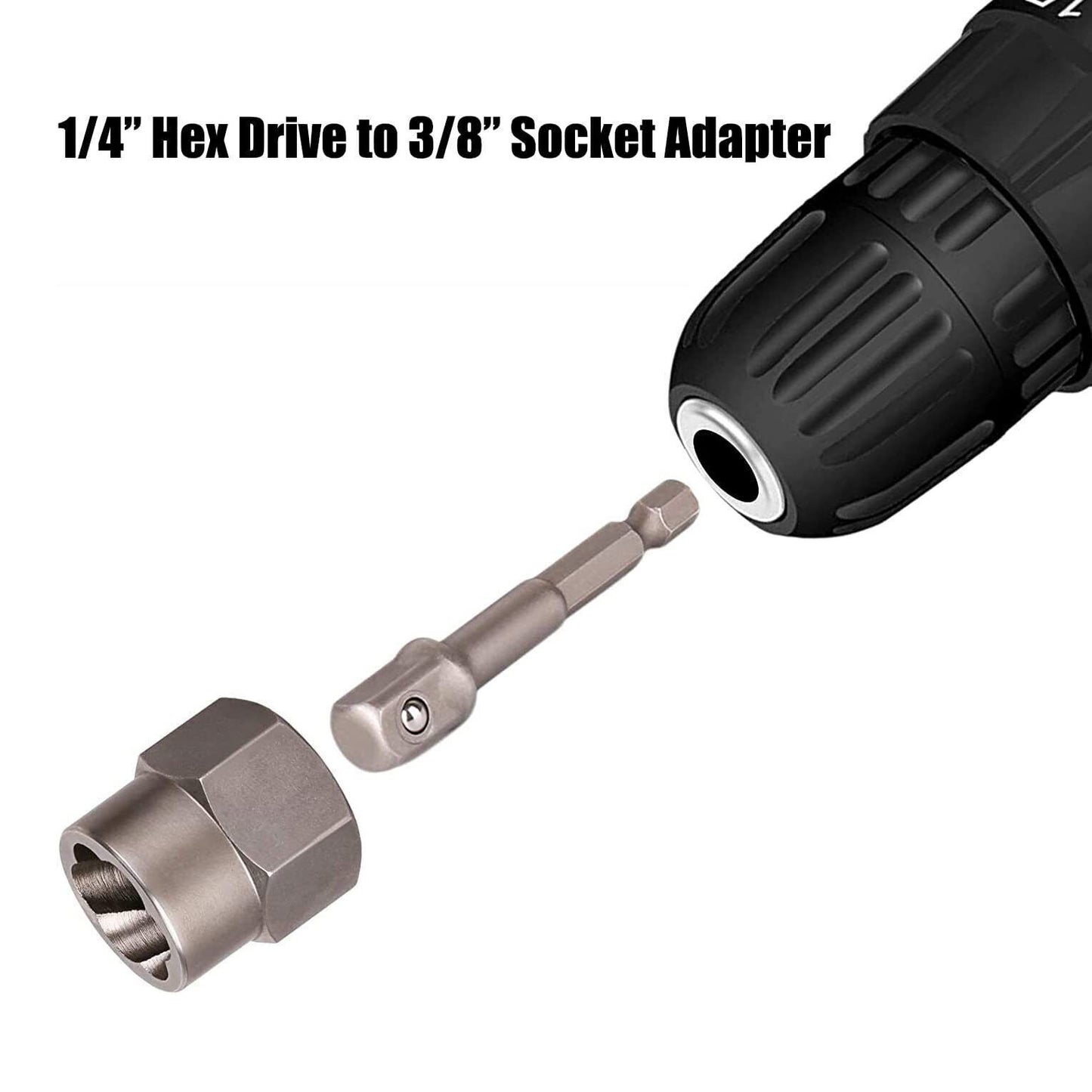 3/8" Locking Wheel Nut Remover Set